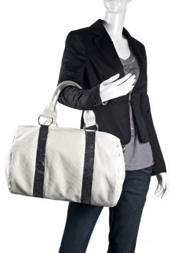 A BOSTON BAG NAMED DESIRE WHITE