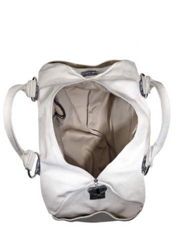 A BOSTON BAG NAMED DESIRE WHITE