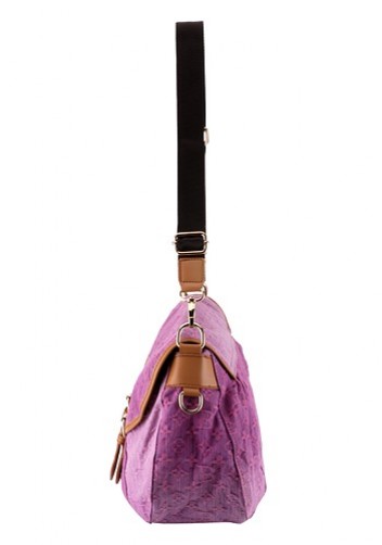 Louisa Crossbody Bag Denim Pink