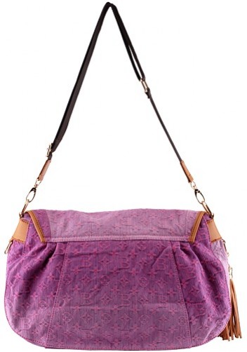 Louisa Crossbody Bag Denim Pink