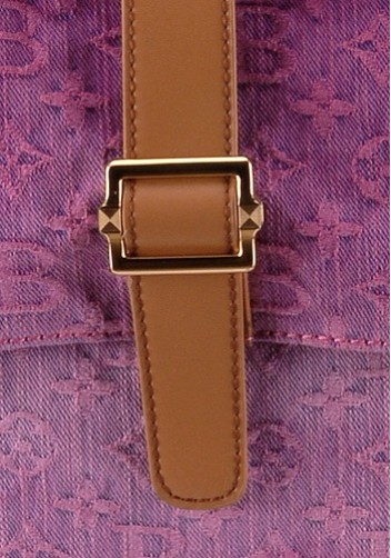 Louisa Satchel Denim Pink