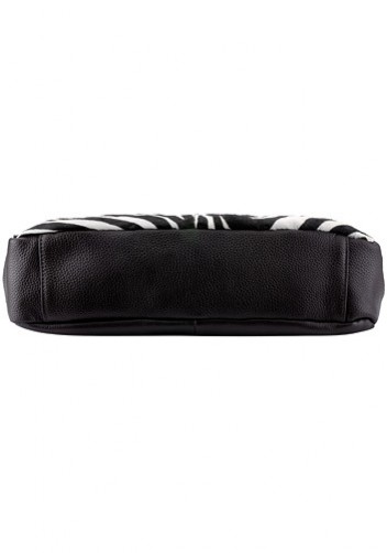 Runway Show Zebra Black White Tote