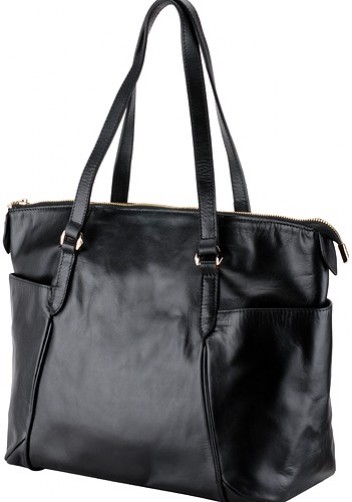 BGlamour Tote Leather Black