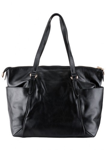 BGlamour Tote Leather Black