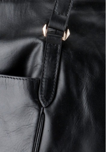 BGlamour Tote Leather Black