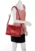 Eleonora Cowhide Leather Keepall Bag Red