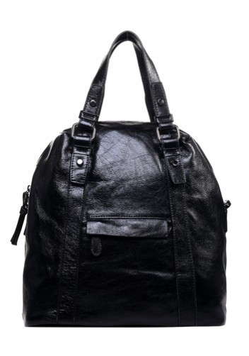Abbey Leather Bag Black