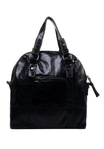 Abbey Leather Bag Black