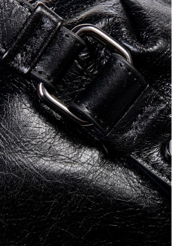 Abbey Leather Bag Black