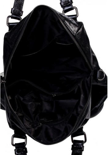 Abbey Leather Bag Black