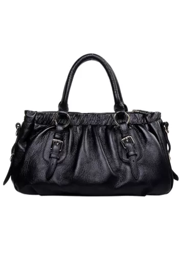 Julie Leather Bag Black