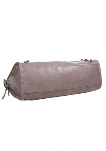 The Route 66 Trendy Cowhide Leather Bag Light Pink