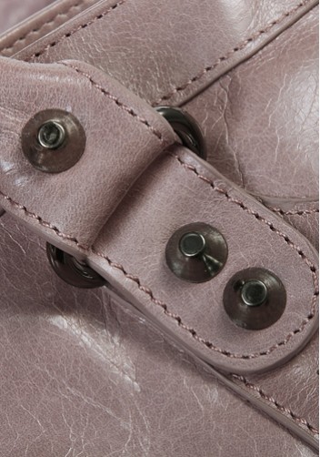 The Route 66 Trendy Cowhide Leather Bag Light Pink