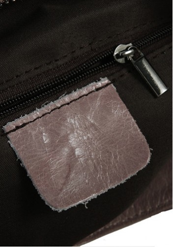 The Route 66 Trendy Cowhide Leather Bag Light Pink