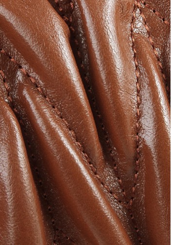 Florence Leather Zippy Organizer Brown