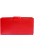 BRITANNIA LONG WALLET COWHIDE LEATHER RED