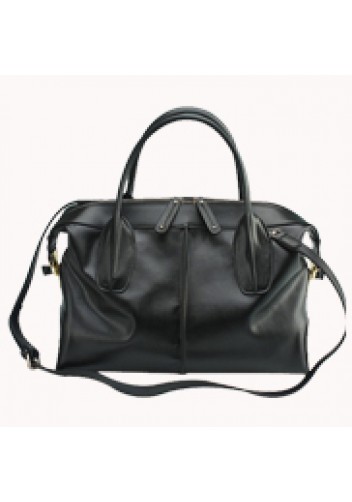 Glamorous Weekender Bag Leather Black