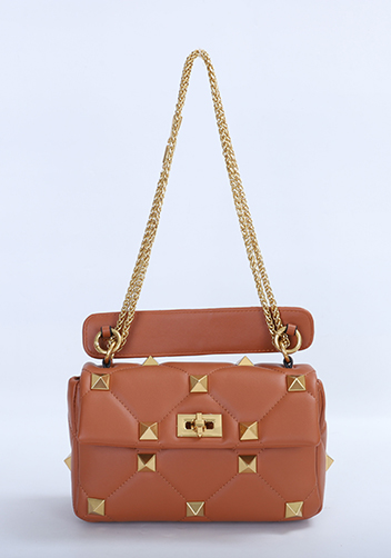Super Three Pockets Purse Croc Effect Leather Light Blue