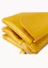 Super Three Pockets Purse Croc Effect Leather Yellow