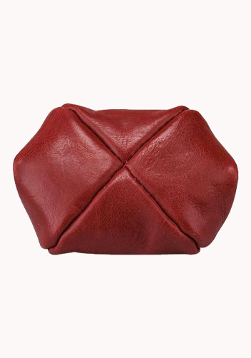 Vintage Frame Coin Purse Wine 