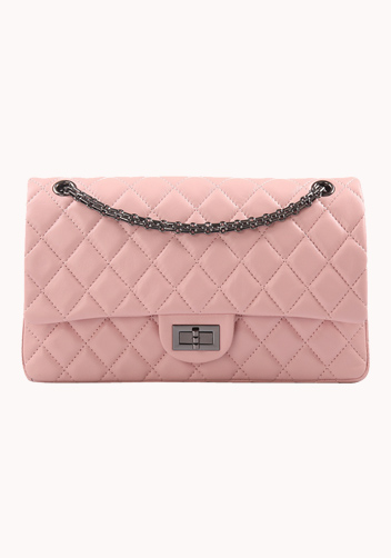 Adele Flap Bag Lambskin Pink