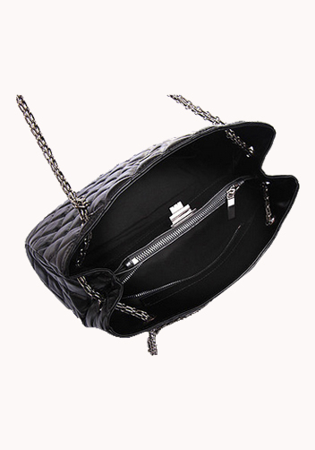 Lucia Tote Lambskin Black