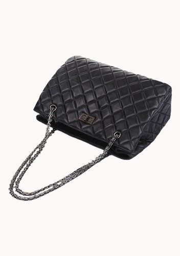 Lucia Tote Lambskin Black