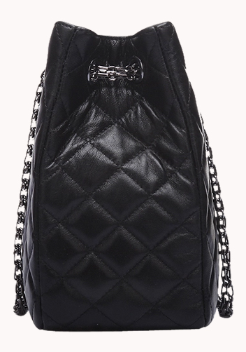 Lucia Tote Lambskin Black