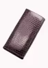 The Alligator Wallet Croc Leather Purple