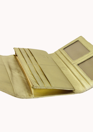 The Priscilla Wallet Leather Black