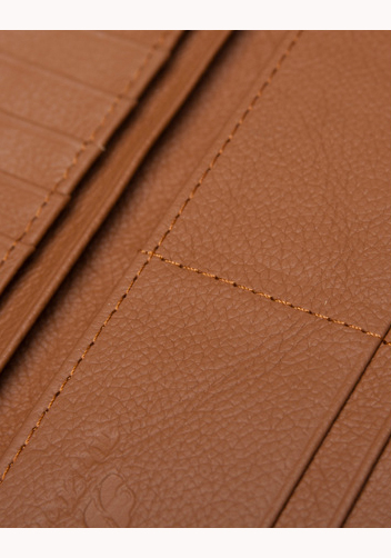 Valeria Wallet Ostrich Leather Pink