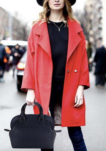 Stephanie Leather Bag Black
