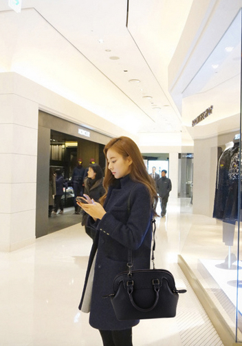 Stephanie Leather Bag Black