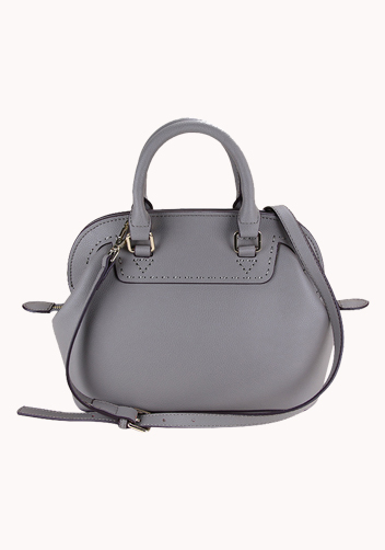 Stephanie Leather Bag Grey