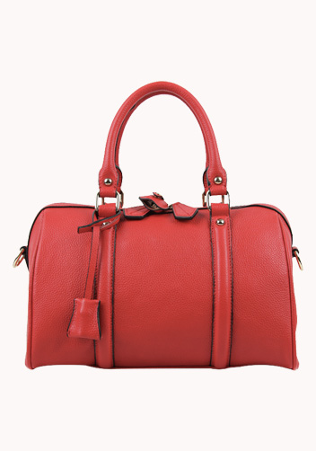 Erica Leather Bag Red