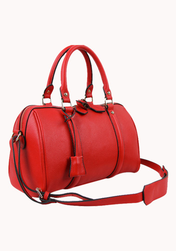 Erica Leather Bag Red
