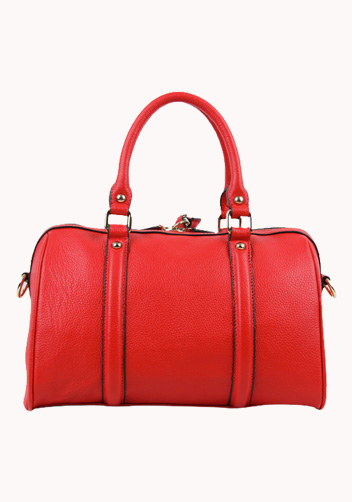Erica Leather Bag Red