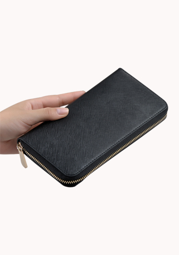 Joslyn Zip Wallet Black