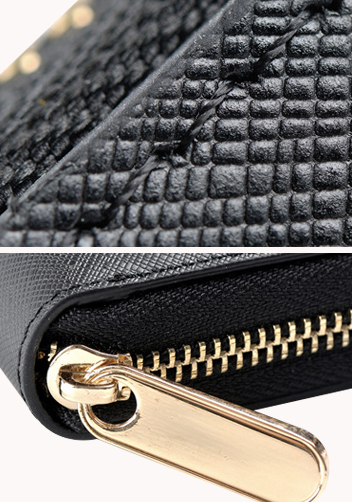 Joslyn Zip Wallet Black