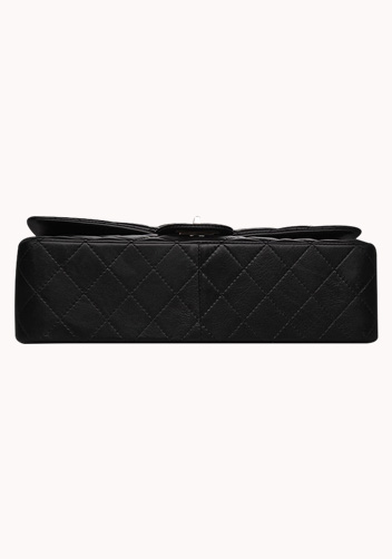 Adele Flap Bag Lambskin With Gold Hardware Black