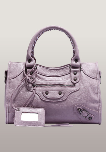 The Route 66 Faux Leather Medium Bag Purple