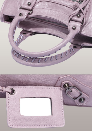 The Route 66 Faux Leather Medium Bag Purple
