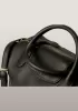 Rachele Leather Medium Bag Black
