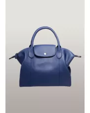 Rachele Leather Medium Bag Light Blue