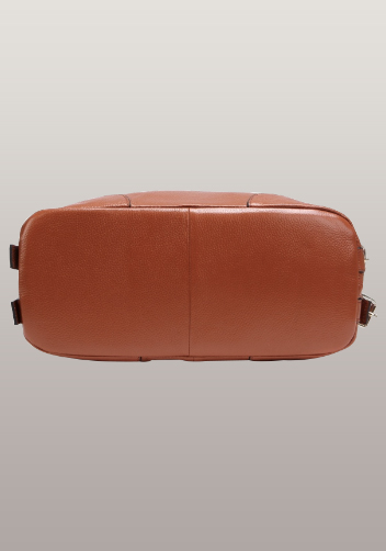 Brittany Leather Shoulder Bag Brown
