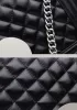 Ingrid Quilted Medium Leather Bag Classic Black