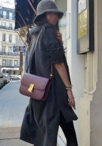 Martha Medium Classic Leather Bag Burgundy