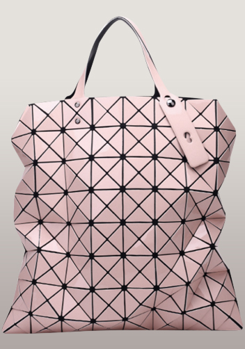 Monica Faux Leather Tote Pink