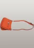 Birgit Calf Leather Shoulder Bag Orange