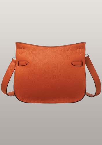 Birgit Calf Leather Shoulder Bag Orange